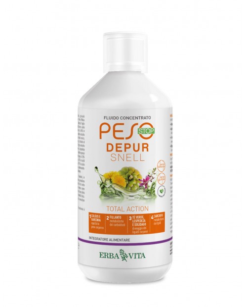 PESO STOP DEPUR SNELL 500 ml Erba Vita